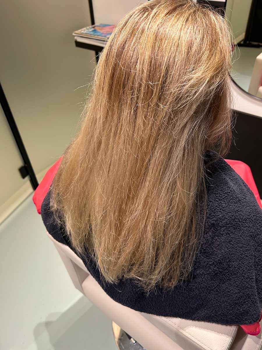 5 keratine behandeling voor